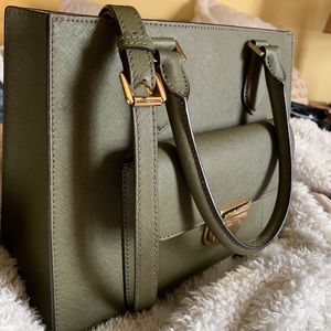 Michael Kors Olive Green Used LIKE NEW Satchel